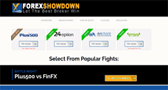 Desktop Screenshot of forex-showdown.com